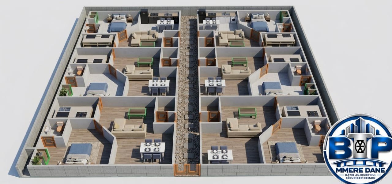 Ensemble de logements