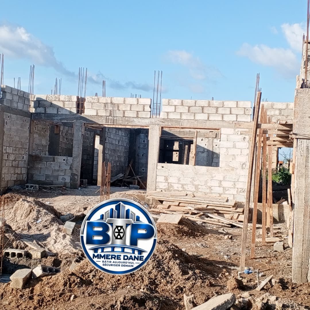 Chantier : élévation des murs